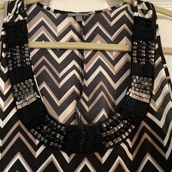 Tank top with beading - Picture 2 of 4